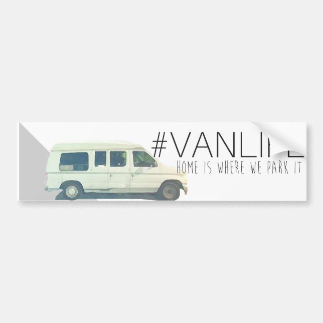 #VANLIFEbildekal Bildekal (Framsidan)