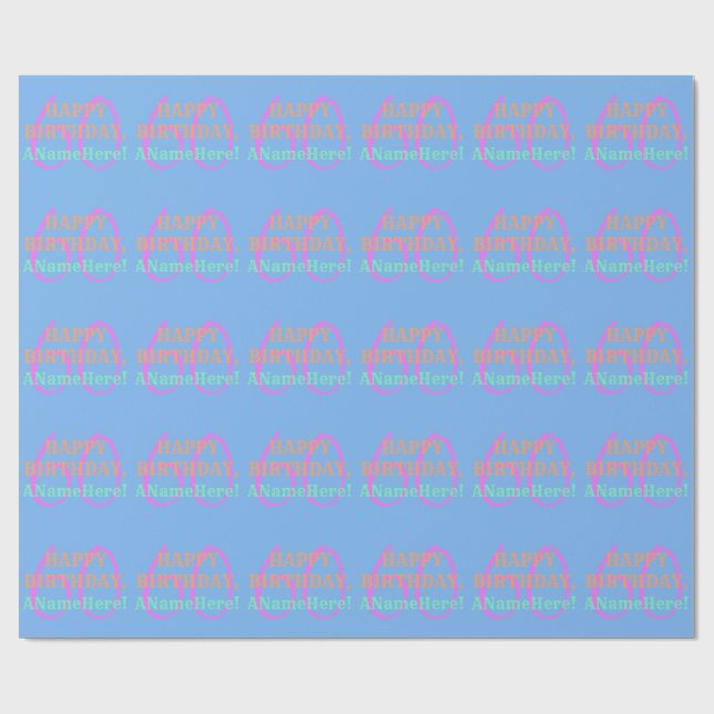 Vanlig 60:e födelsedagskvällning Papper Presentpapper (Platt)