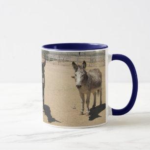Vänlig åsnaflock mugg