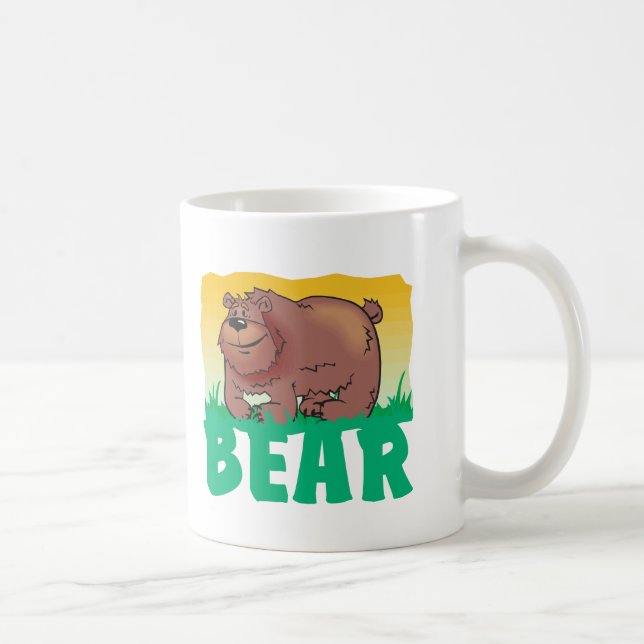 Vänlig björn för unge kaffemugg (Höger)