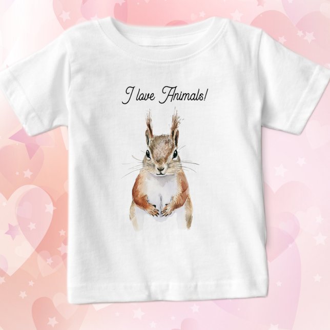 Vänlig ekorre  t shirt (Skapare uppladdad)