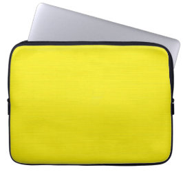 Vanlig gul bakgrund laptop sleeve
