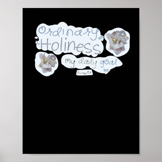 Vanlig helighet poster (Framsidan)