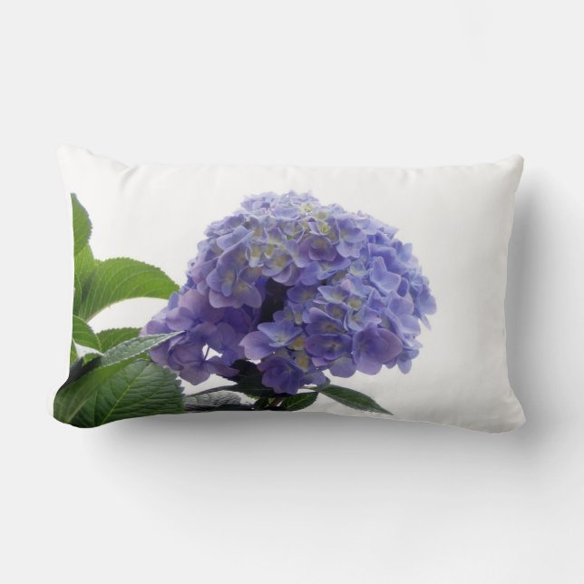 Vanlig hortensia Bush kudder Lumbarkudde (Framsida)
