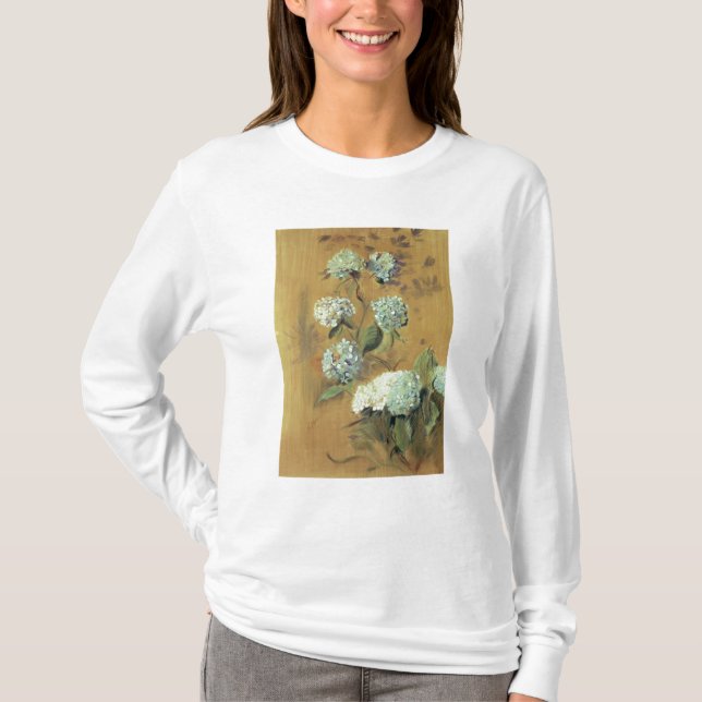 Vanlig hortensia t-shirt (Framsida)