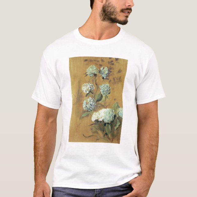 Vanlig hortensia tee shirt (Framsida)