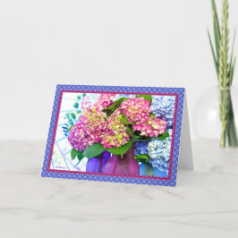 Vanlig hortensiafärger & gränser II Kort