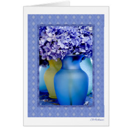Vanlig hortensiamedley VI Hälsningskort