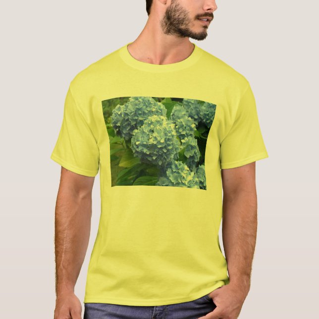 Vanlig hortensiaT-tröja Tee (Framsida)