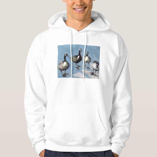 Vänlig Kanada gäss 2012 Hoodie (Framsida)