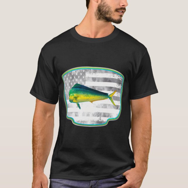 Vanlig karp amerikansk flagga 1 t shirt (Framsida)