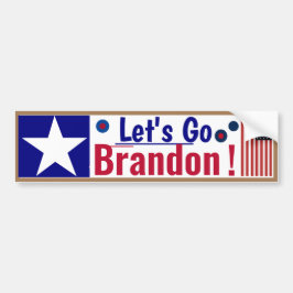 Vänlig Lets Go Brandon Bildsticker Bildekal