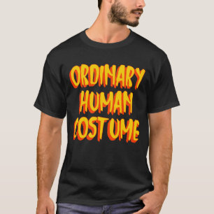 Vanlig Mänsklig Kostym T Shirt