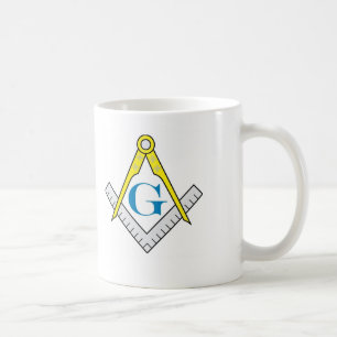 (Vanlig) Masonic mugg, Kaffemugg