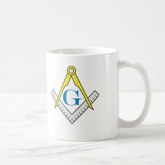 (Vanlig) Masonic mugg, Kaffemugg (Höger)