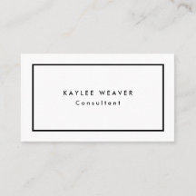 Vanlig, modern, minimal Professionell