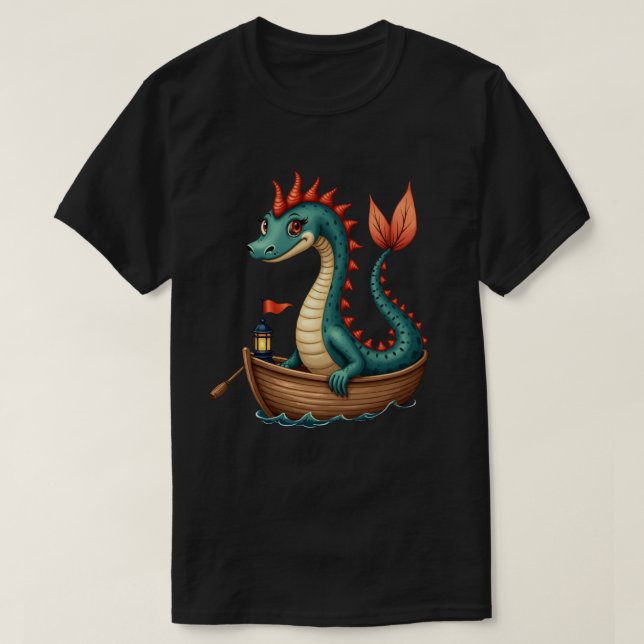 Vänlig orm t shirt (Design framsida)