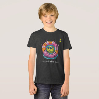 Vänlig Pickleball-logotyp & rolig sommar-karaktär T Shirt