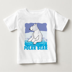 Vänlig polar björn för unge tee shirt