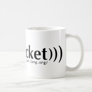 Vanlig racketmugg kaffemugg