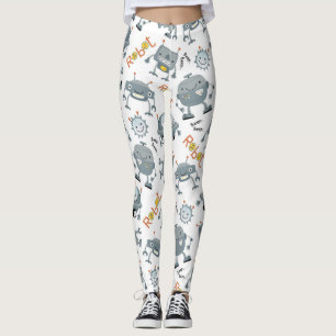 Vänlig robot leggings