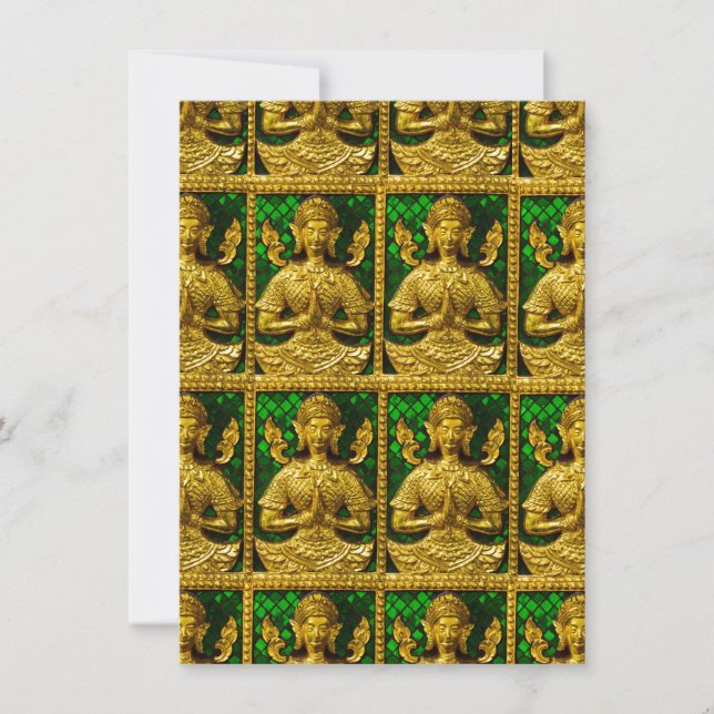 vänlig sittande buddha (Framsida)