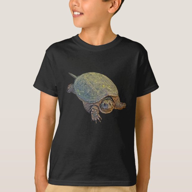 Vanlig Snapping Turtle - Chelydra serpentina Tröja (Framsida)