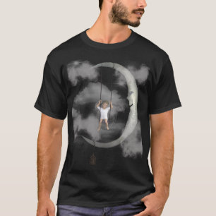 Vänlig Spök Natt Ande Herr T-Shirt - Söt