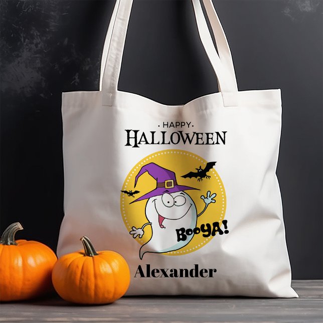 Vänlig Spöke Personlig Halloween Tygkasse (Skapare uppladdad)