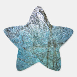Vanlig stjärndekal för abstrakten struktur, Abstra Stjärnformat Klistermärke