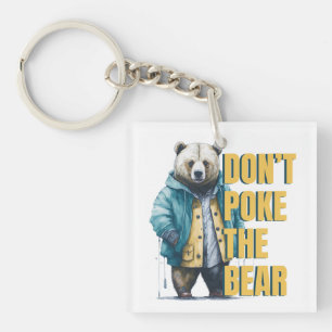Vänlig varning: "Poke inte Bear Funny Joke"