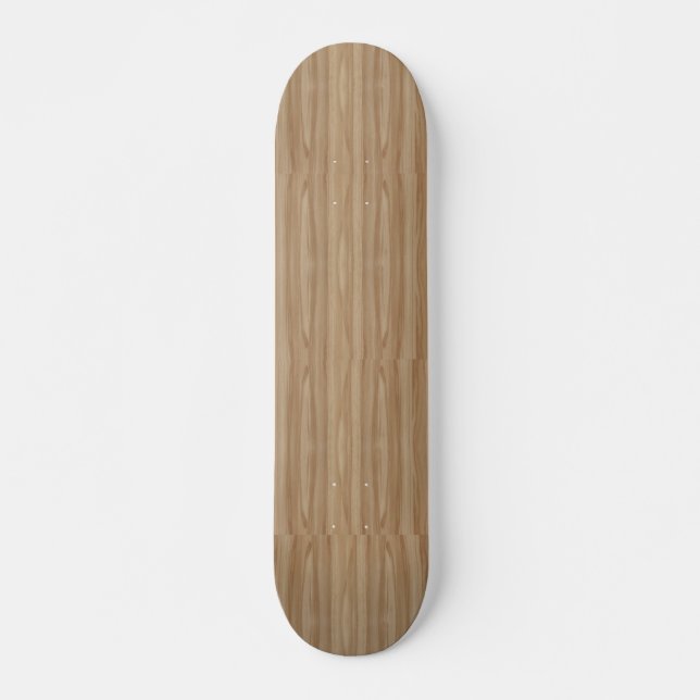 Vanlig Wood Skateboard Bräda 21,5 Cm (Framsida)