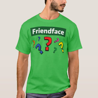 Vänliga frågemärken t shirt