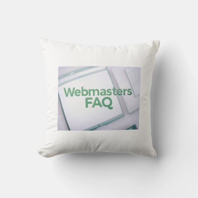 Vanliga frågor och svar för WebMasters Kudde (Framsida)