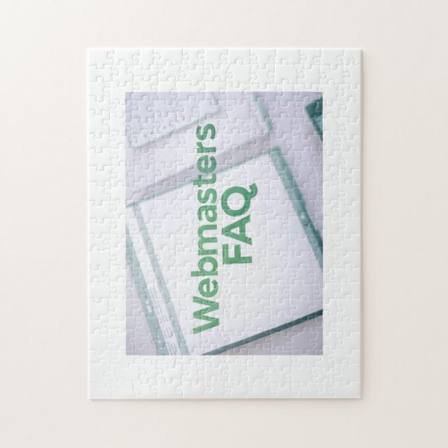 Vanliga frågor och svar för WebMasters Pussel (Vertikal)