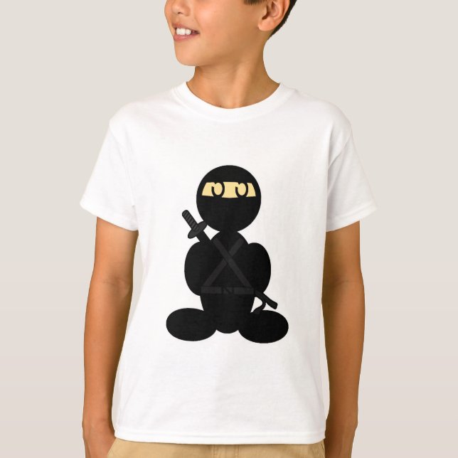 (Vanliga) Ninja, T Shirt (Framsida)