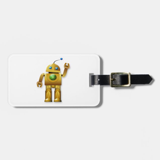 Vänliga Robot Bagagebrickor (Horisontell Framsida)