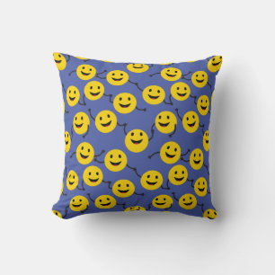 Vänliga Smileys Kudde