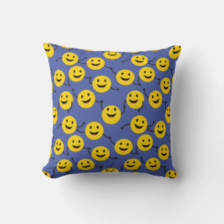Vänliga Smileys Kudde