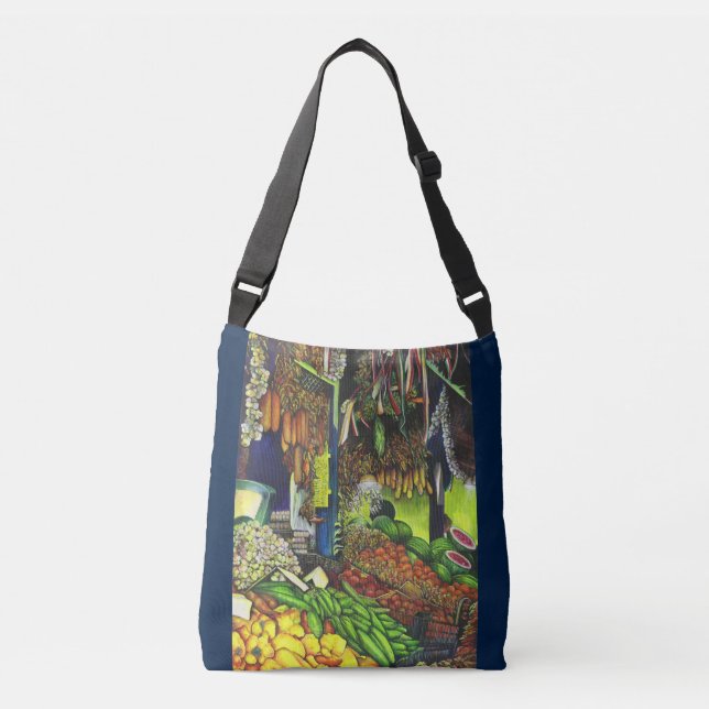 Vanliga trådar för mänskliga interaktioner. Budape Axelväska (Framsida)