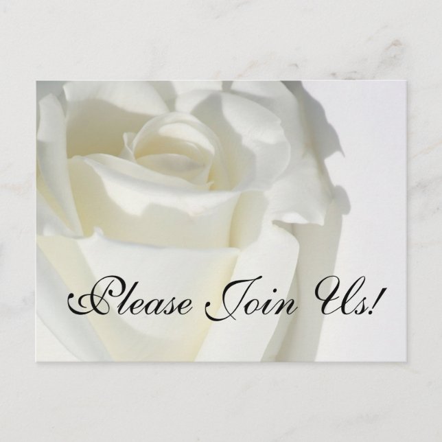 Vänligen Gå Med Oss! Inbjudningskort (Framsida)