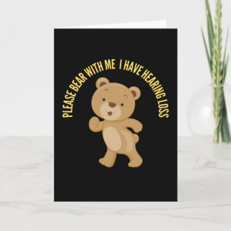 Vänligen Ha Tålamod Med Mig Jag Har Hörselnedsättn Kort