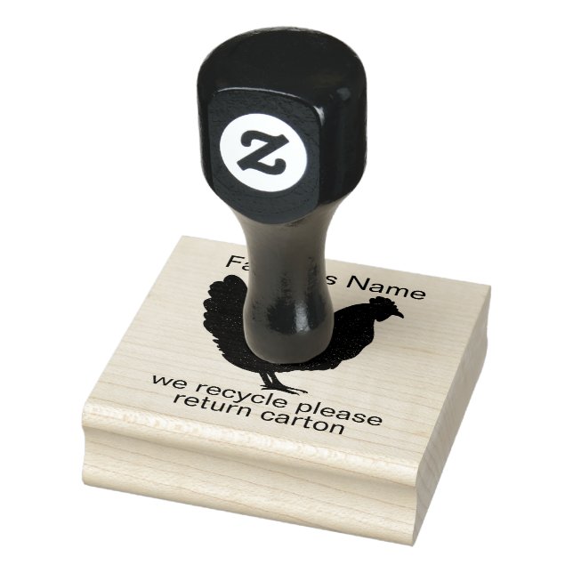 Vänligen lämna tillbaka Carton Frimärke Egg Farmer Stämpel (Stämpel)