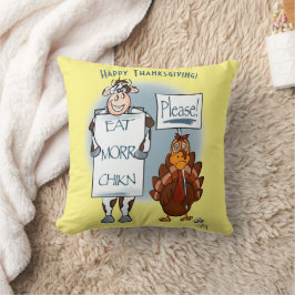 Vänligen, marinens Thanksgiving Dag Dekorativ kudd Kudde