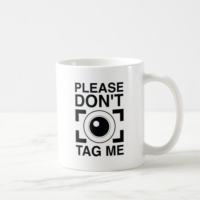 Vänligen Märk Mig Inte Kaffemugg (Höger)