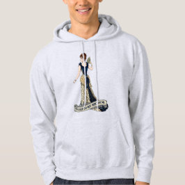Vänligen Misstolka Mig Inte - Viktoriansk Dam Vint Hoodie
