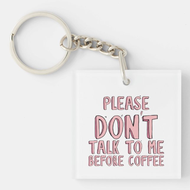 Vänligen prata inte innan kaffe (Framsidan)