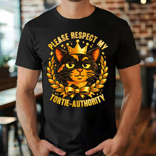 Vänligen respektera min sköldpaddstutautoritet - r t shirt