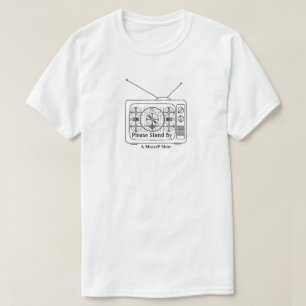 Vänligen ställ dig vid - en serverdel t shirt