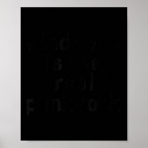 Vänlighet Är Den Riktiga Punkrocken, Empati Är Pun Poster